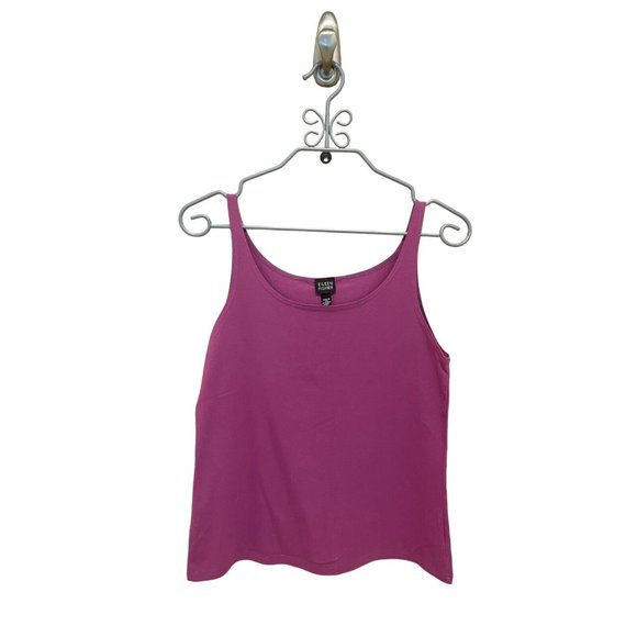 Eileen Fisher Tops - Eileen Fisher Casual Tank Top Sleeveless Scoop Neck Purple - Size Medium